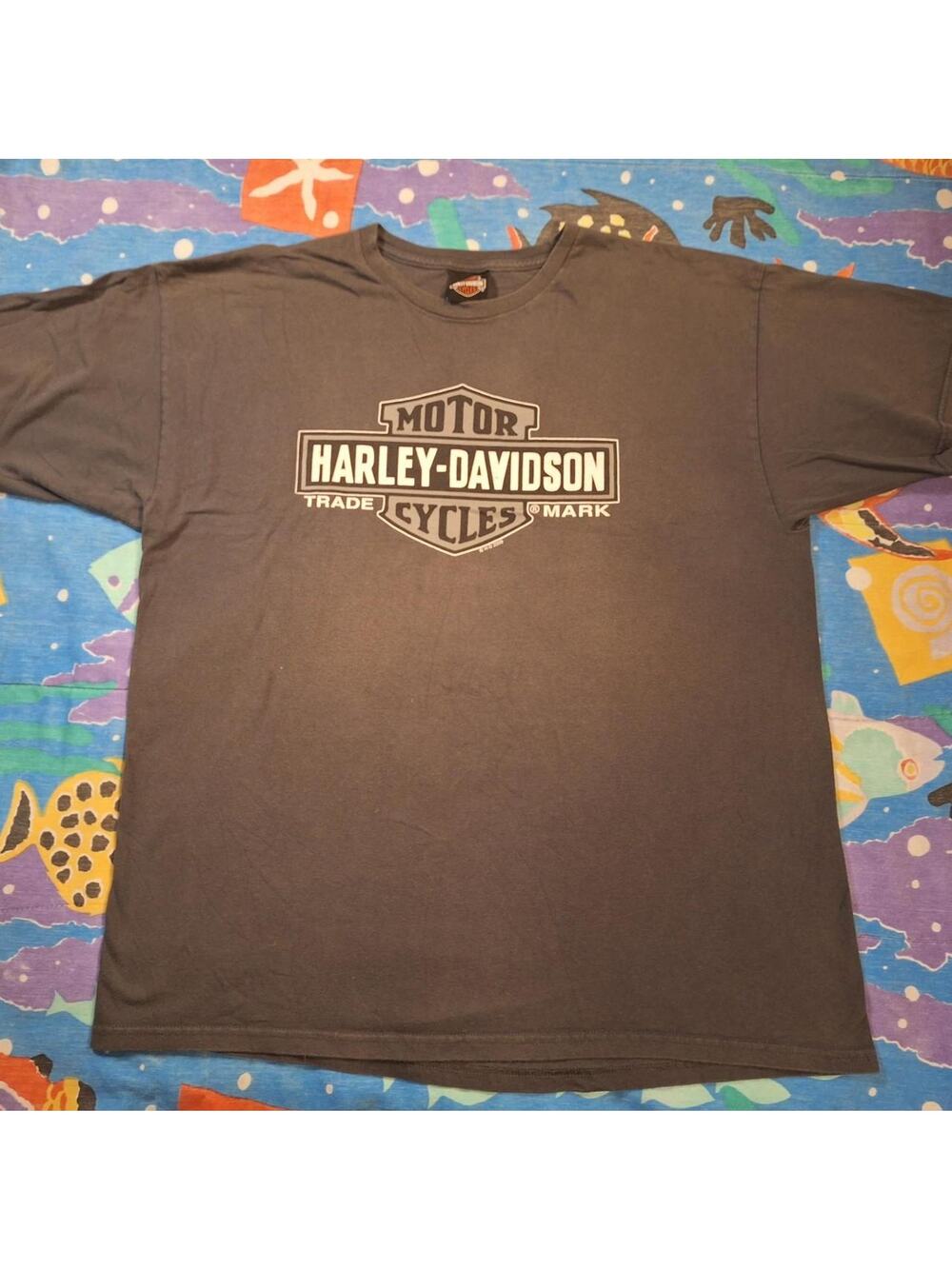 2009 Harley Davidson Heritage Cycles Fort Walton Beach, FL Shirt  Men's XL Gray